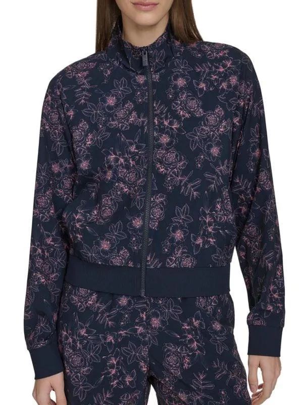 Floral Bomber Jacket