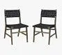 Abbott Acacia Woven Outdoor Dining Chair
