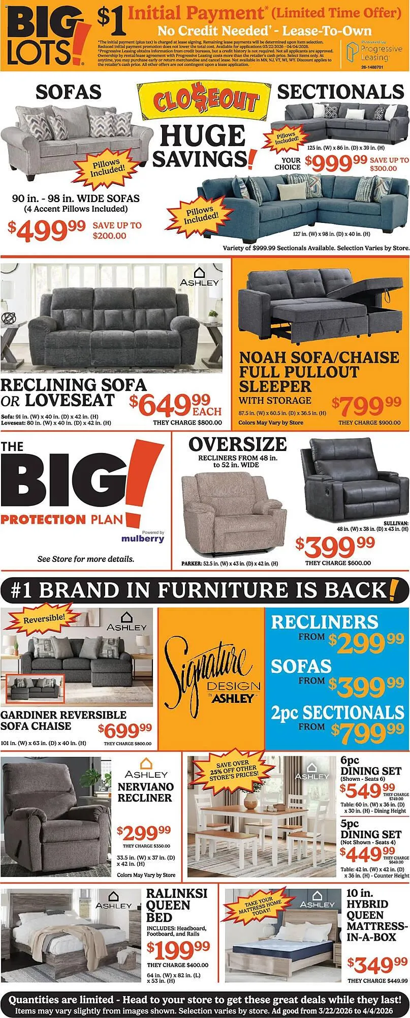 Weekly ad Big Lots weekly ad from March 22 to April 4 2026 - Page 2