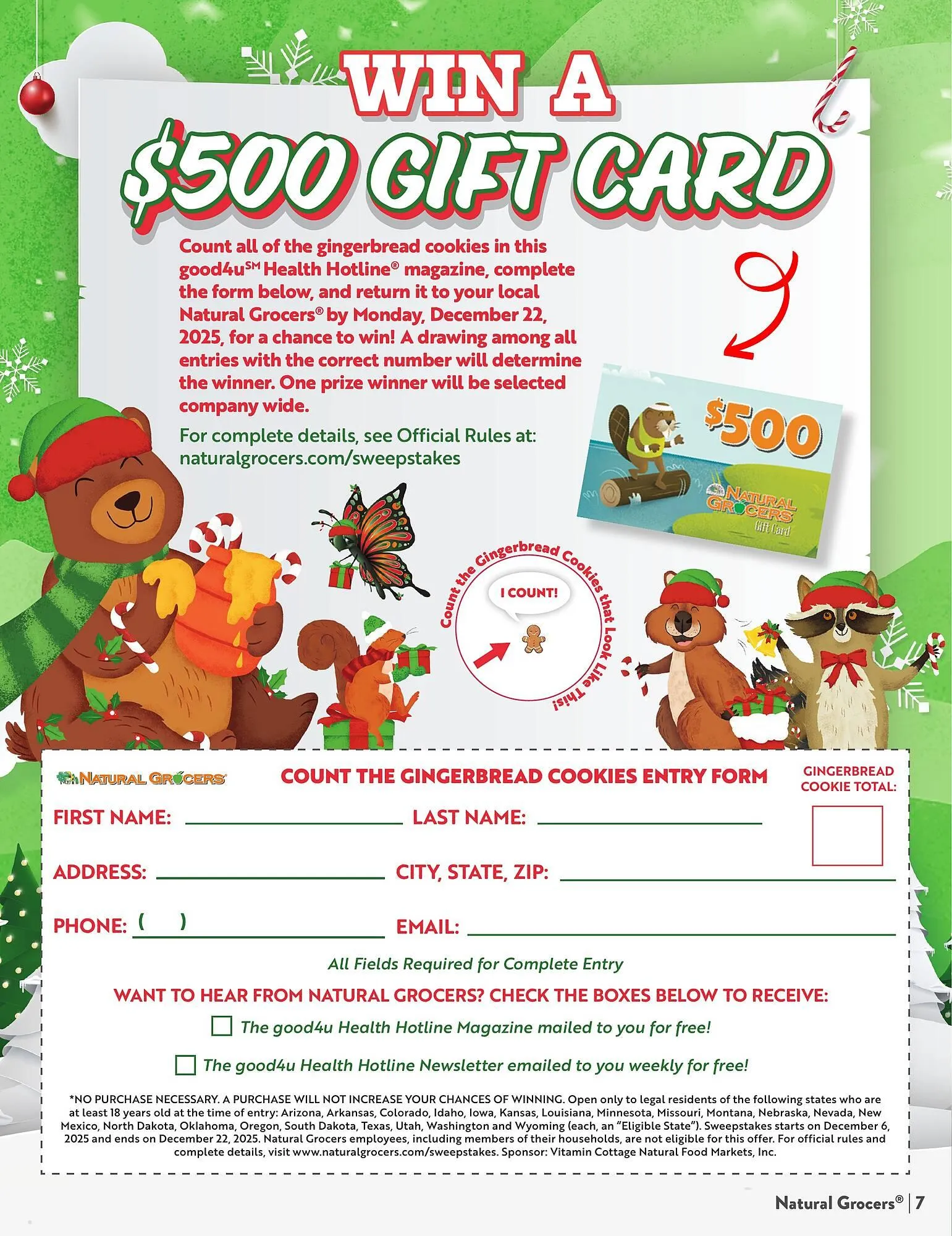 Weekly ad Natural Grocers weekly ad from December 6 to December 22 2025 - Page 7