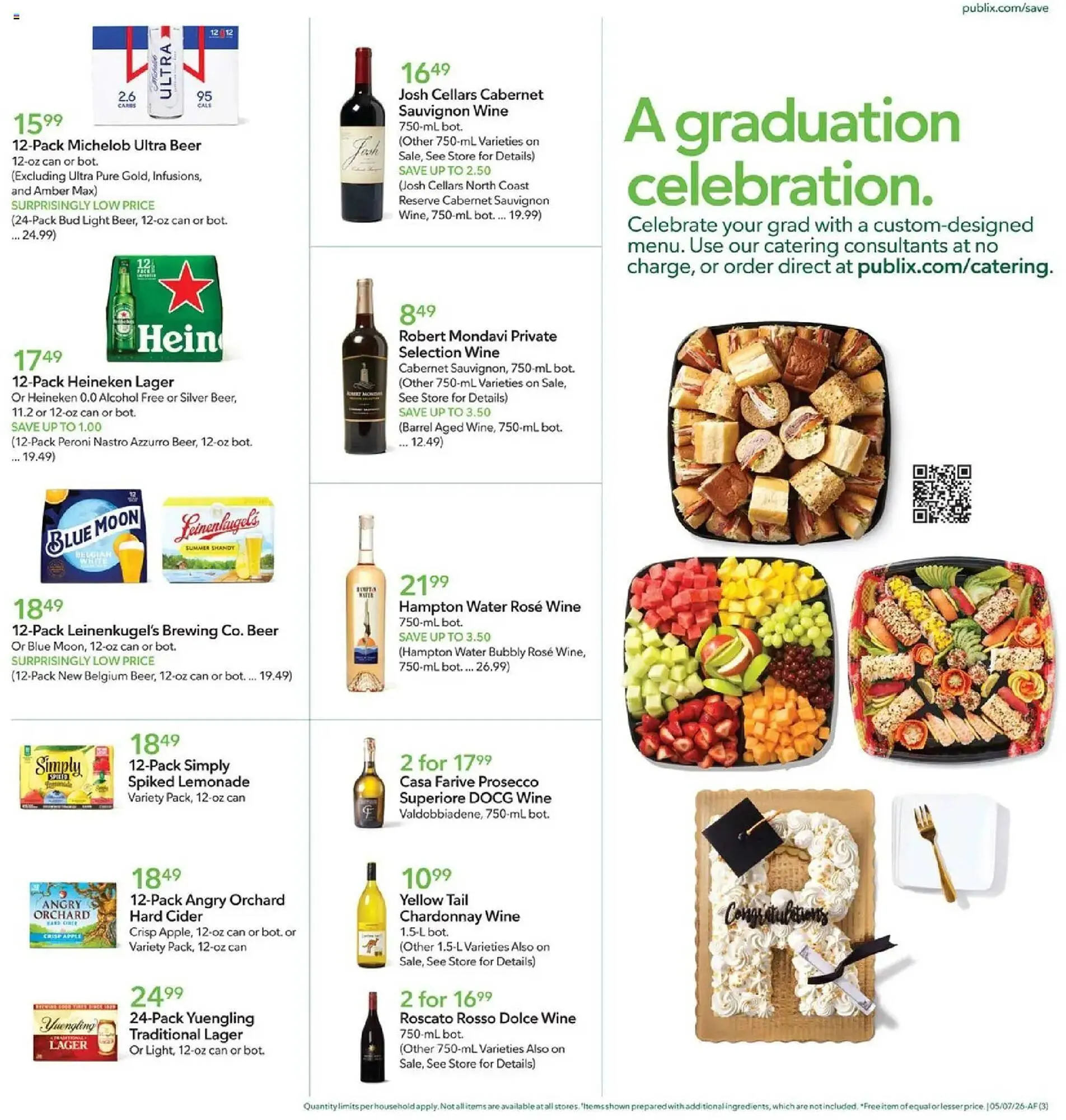 Weekly promotion Publix weekly ad spanning from May 6 to May 13 2026 - Page 3 for Catalogue 365
