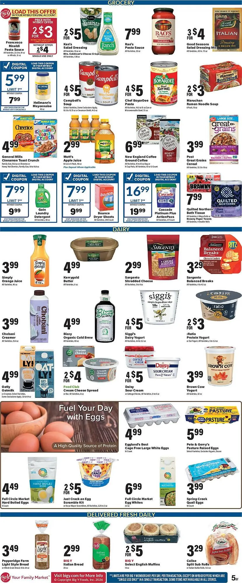 Weekly ad Big Y flyer from January 8 to January 15 2026 - Page 8