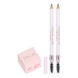 Doll 10 2-pack Brow Remedy Precision Powder Pencil with Sharpener