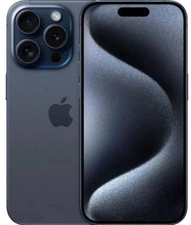 Apple iPhone 15 Pro - 256GB - Blue Titanium - Fully Unlocked - Excellent (Grade A)