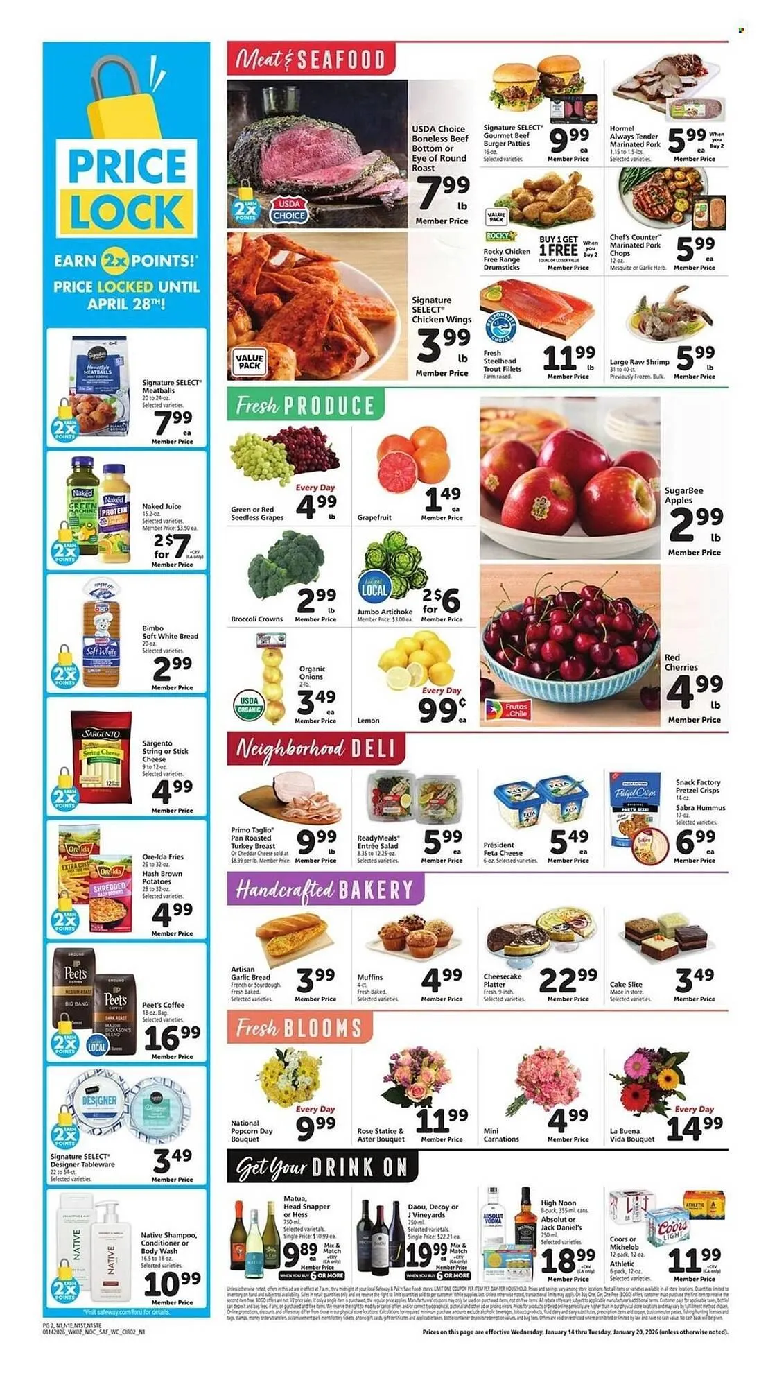Weekly ad Safeway weekly ad from January 14 to January 20 2026 - Page 2