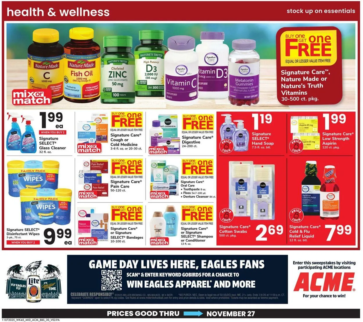 Catálogo de Acme Current weekly ad 7 de noviembre al 27 de noviembre 2025 - Página 30