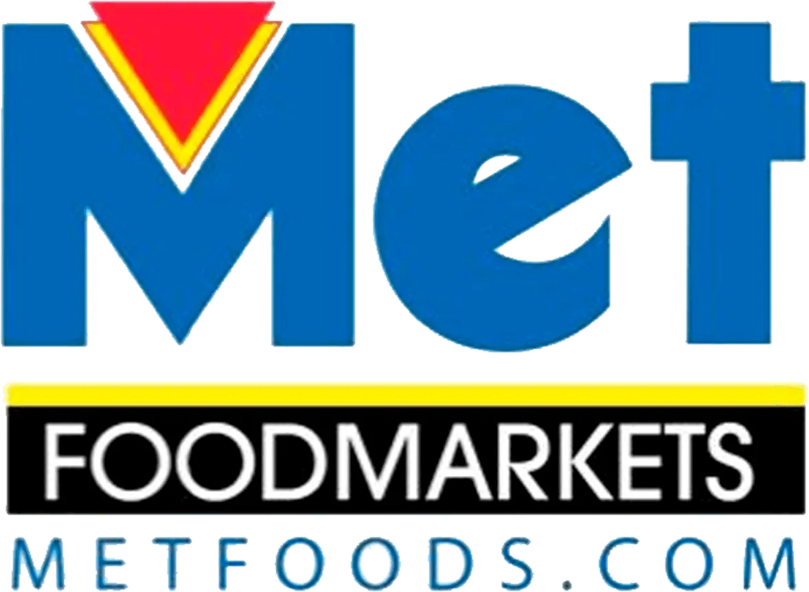 Met Foodmarkets logo. Current weekly ad