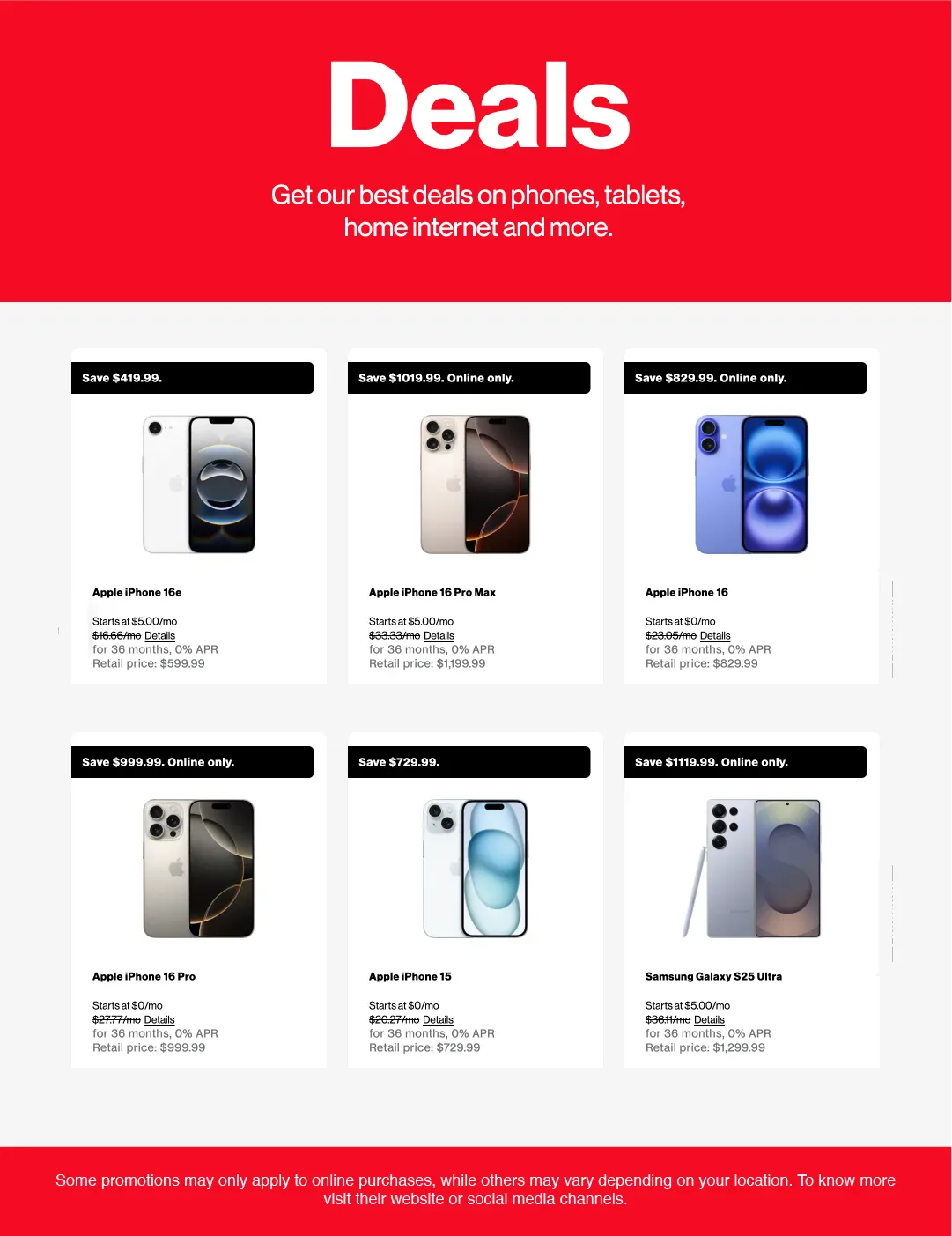 Weekly ad Verizon Sales from April 1 to April 30 2025 - Page 2