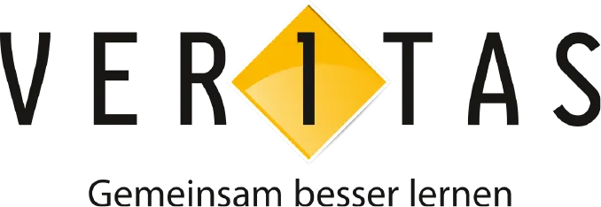 Veritas logo die aktuell Flugblatt