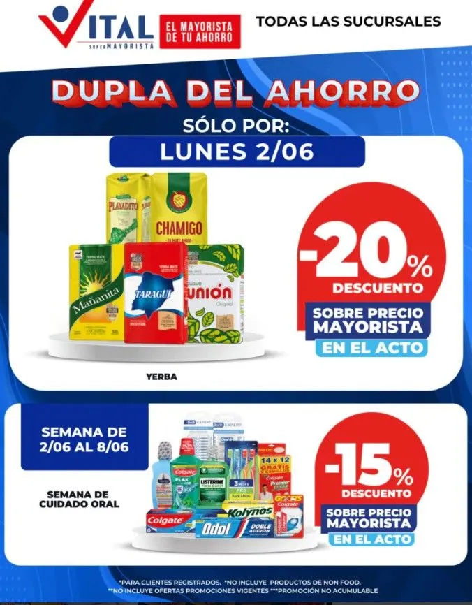 Ofertas de Ofertas del dia Vital 2 de junio al 2 de junio 2025 - Página 1 del catálogo