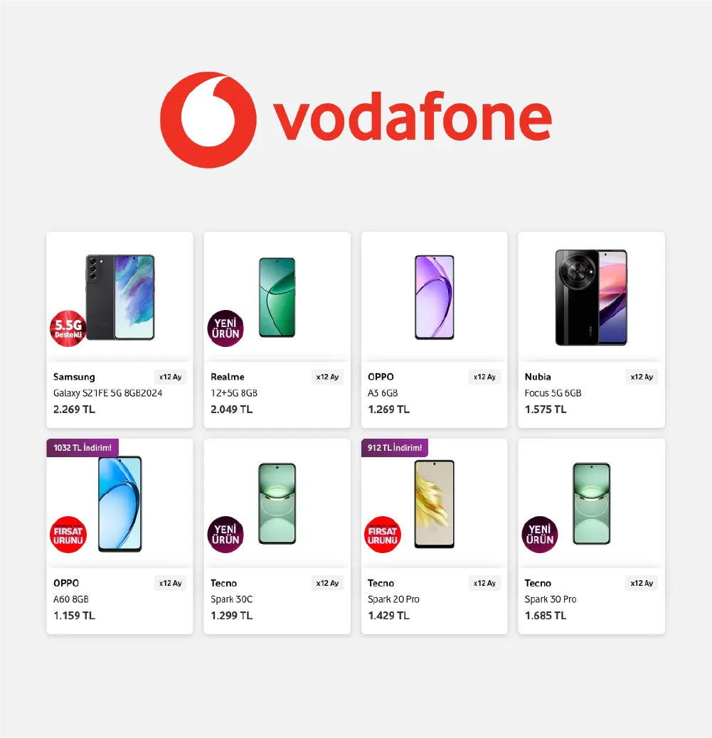 Katalog Vodafone mağazasının özel fırsatı 21 Ocak - 11 Şubat 2025 - aktüel Sayfa 4
