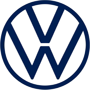 Volkswagen logo die aktuell Flugblatt