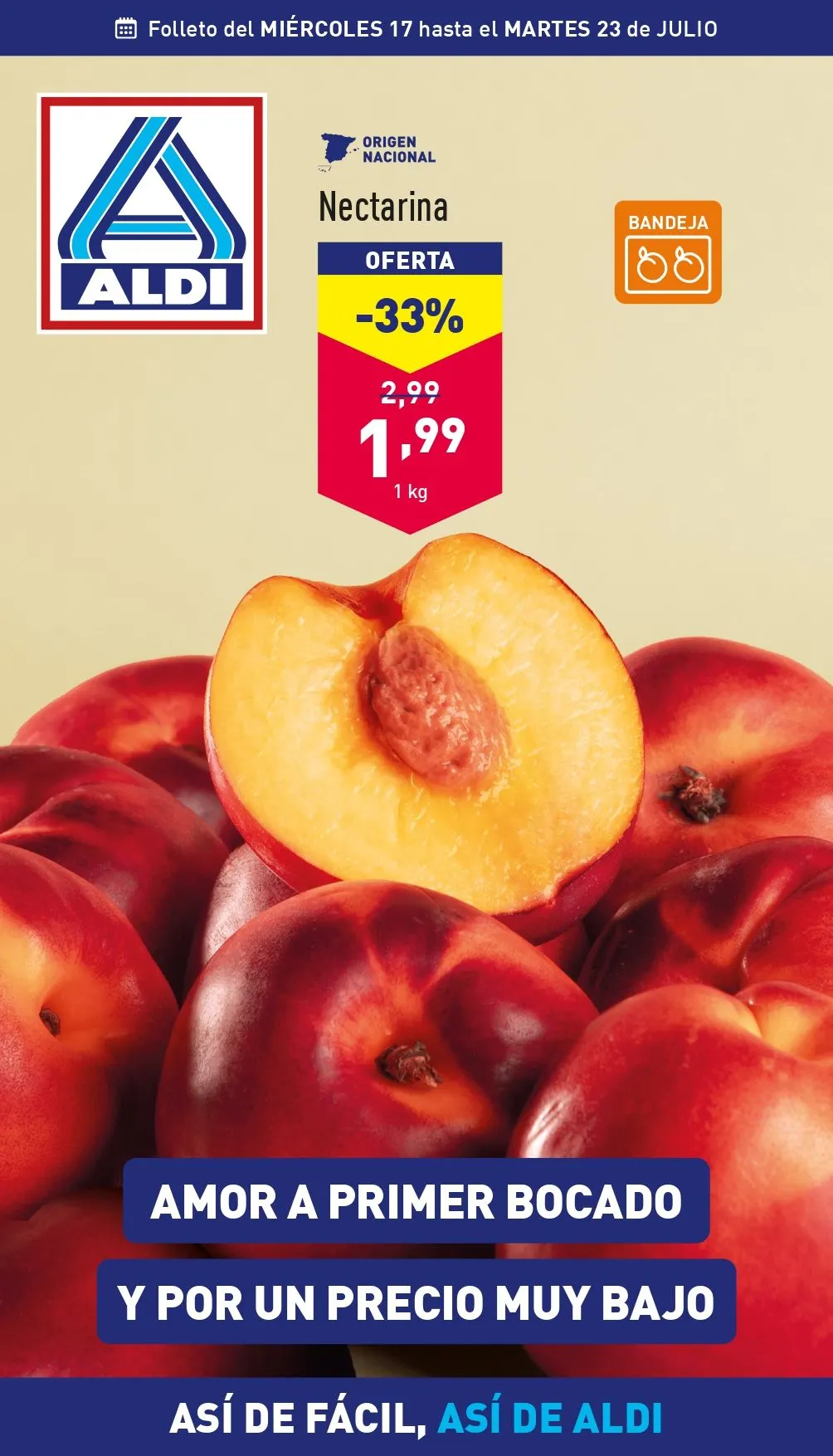 Catálogo de Aldi - Folleto 17 de julio 17 de julio al 23 de julio 2024 - Página 1