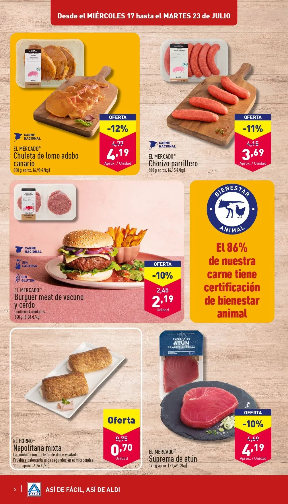 Catálogo de Aldi - Folleto 17 de julio 17 de julio al 23 de julio 2024 - Página 21