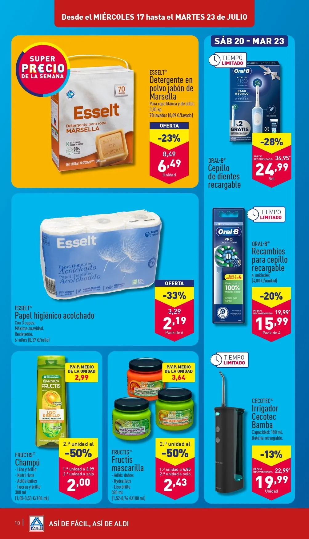 Catálogo de Aldi - Folleto 17 de julio 17 de julio al 23 de julio 2024 - Página 23