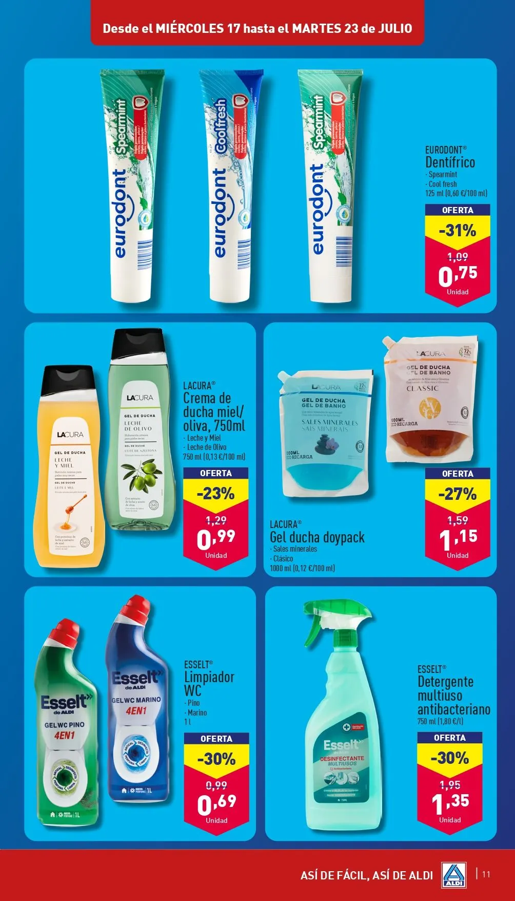 Catálogo de Aldi - Folleto 17 de julio 17 de julio al 23 de julio 2024 - Página 7