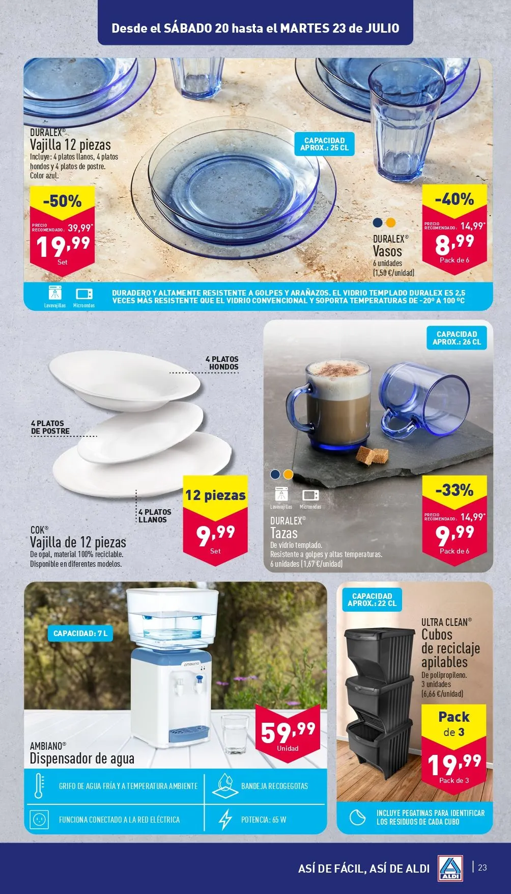 Catálogo de Aldi - Folleto 17 de julio 17 de julio al 23 de julio 2024 - Página 29