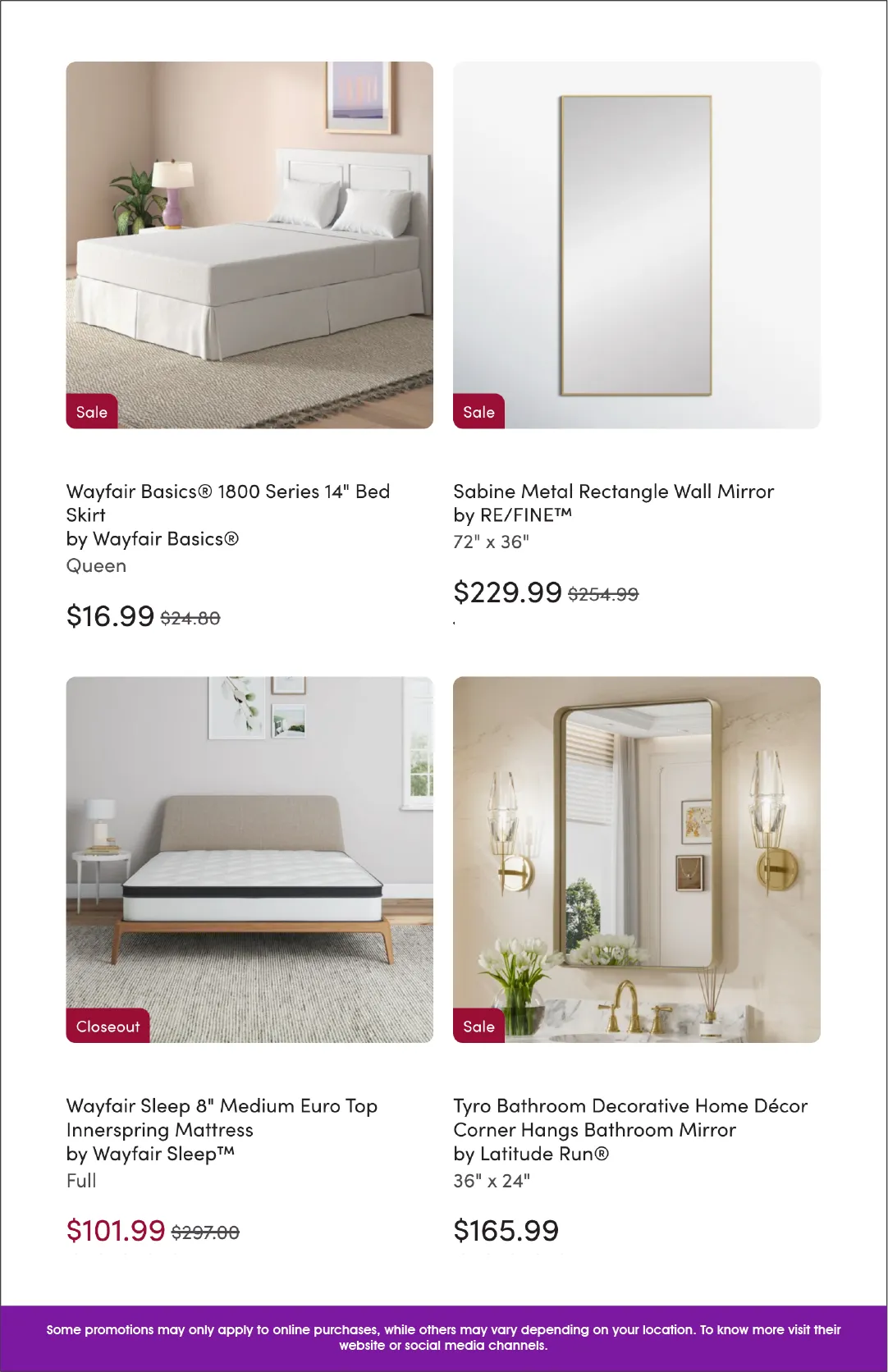 Weekly ad Wayfair Deals from May 29 to June 13 2025 - Page 4