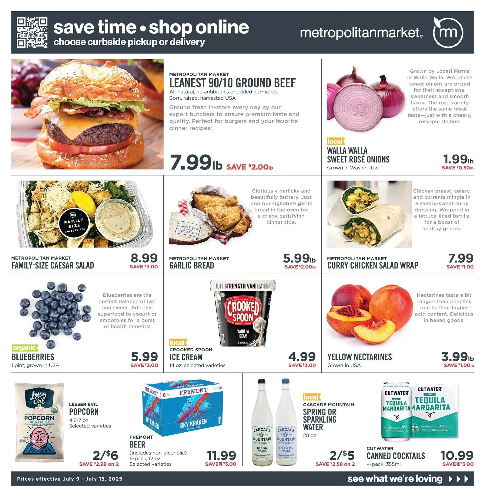 Weekly ad Metropolitan market Sales from July 9 to July 16 2025 - Page 