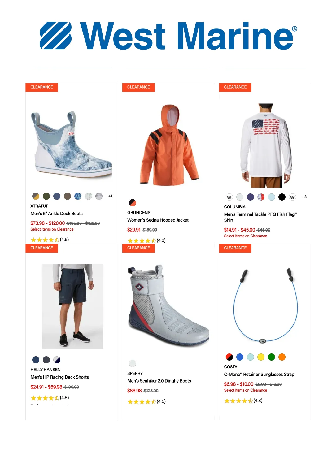 Weekly ad West Marine sales from January 15 to January 31 2025 - Page