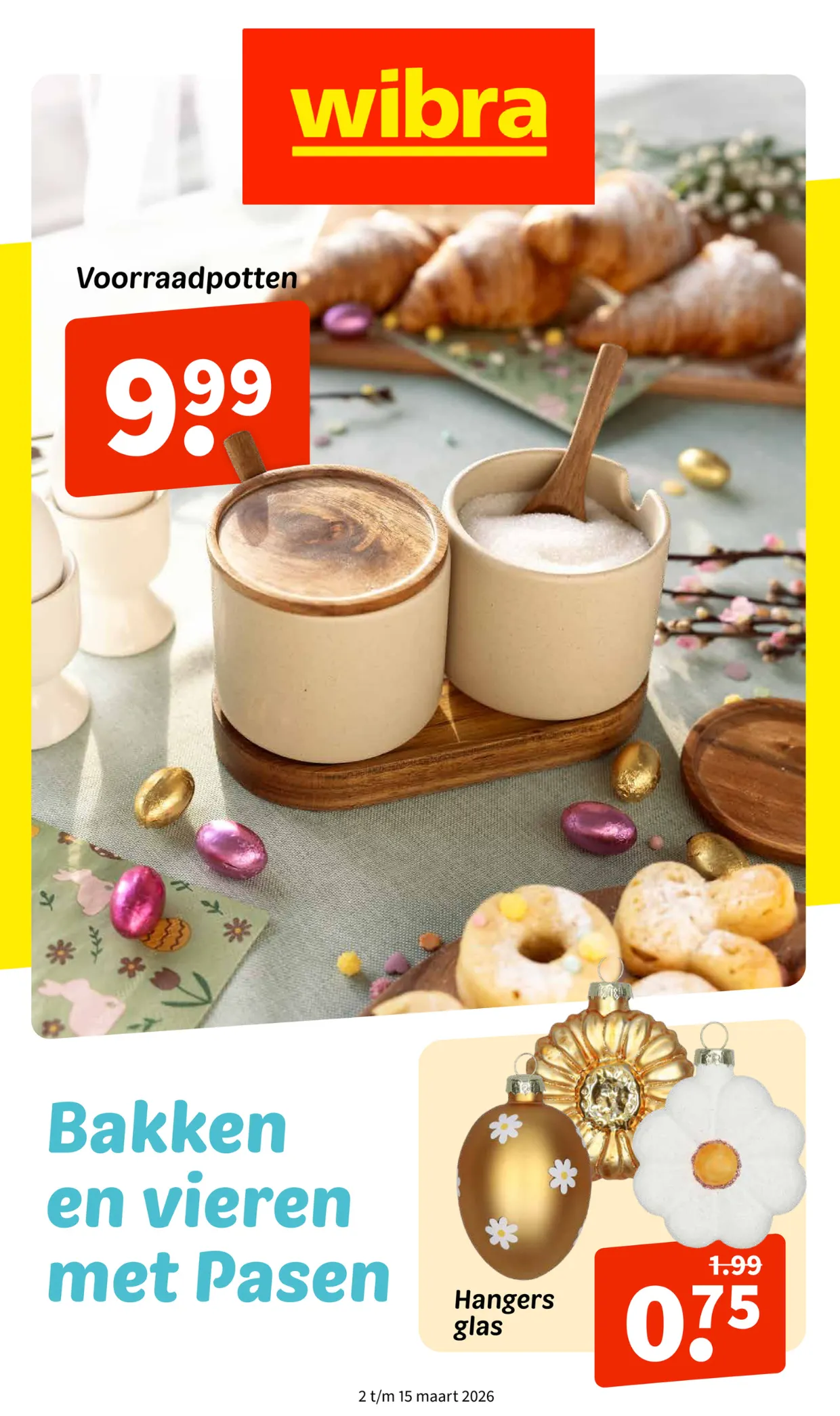Wibra Folder van 2 maart tot 16 maart 2026 - Folder pagina 1