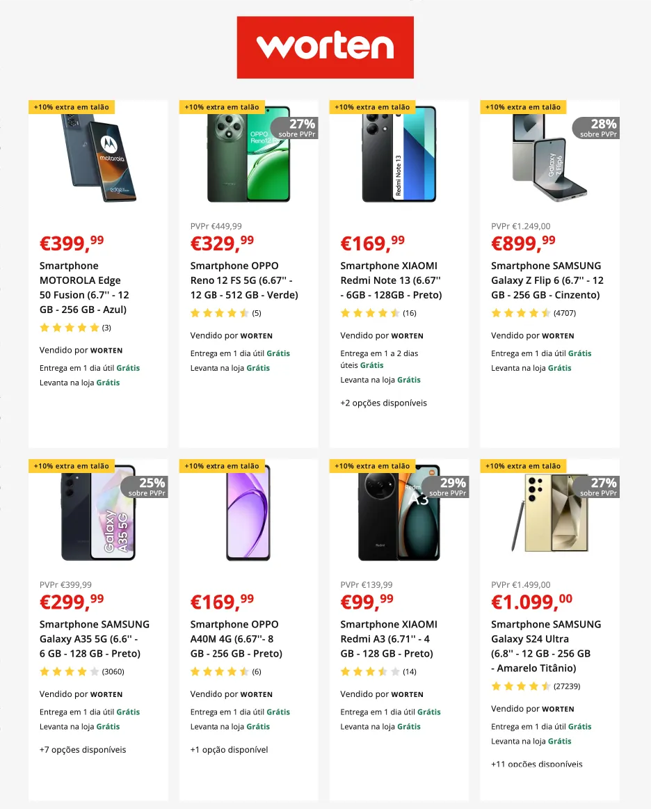 Folheto Oferta especial de Worten de 1 de janeiro até 31 de janeiro 2025 - Pagina 4