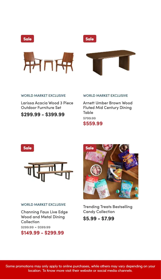 Weekly ad World Market  Weekly Ad from April 21 to May 11 2025 - Page 3