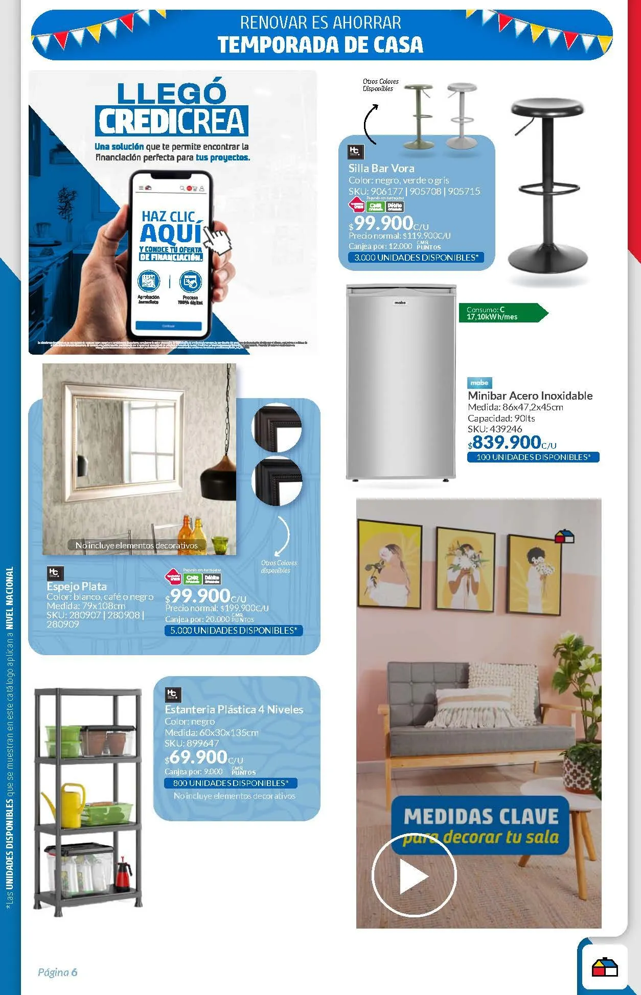 Catalogo de Homecenter Ofertas semanales 18 de marzo al 2 de abril 2025 - Pag 6