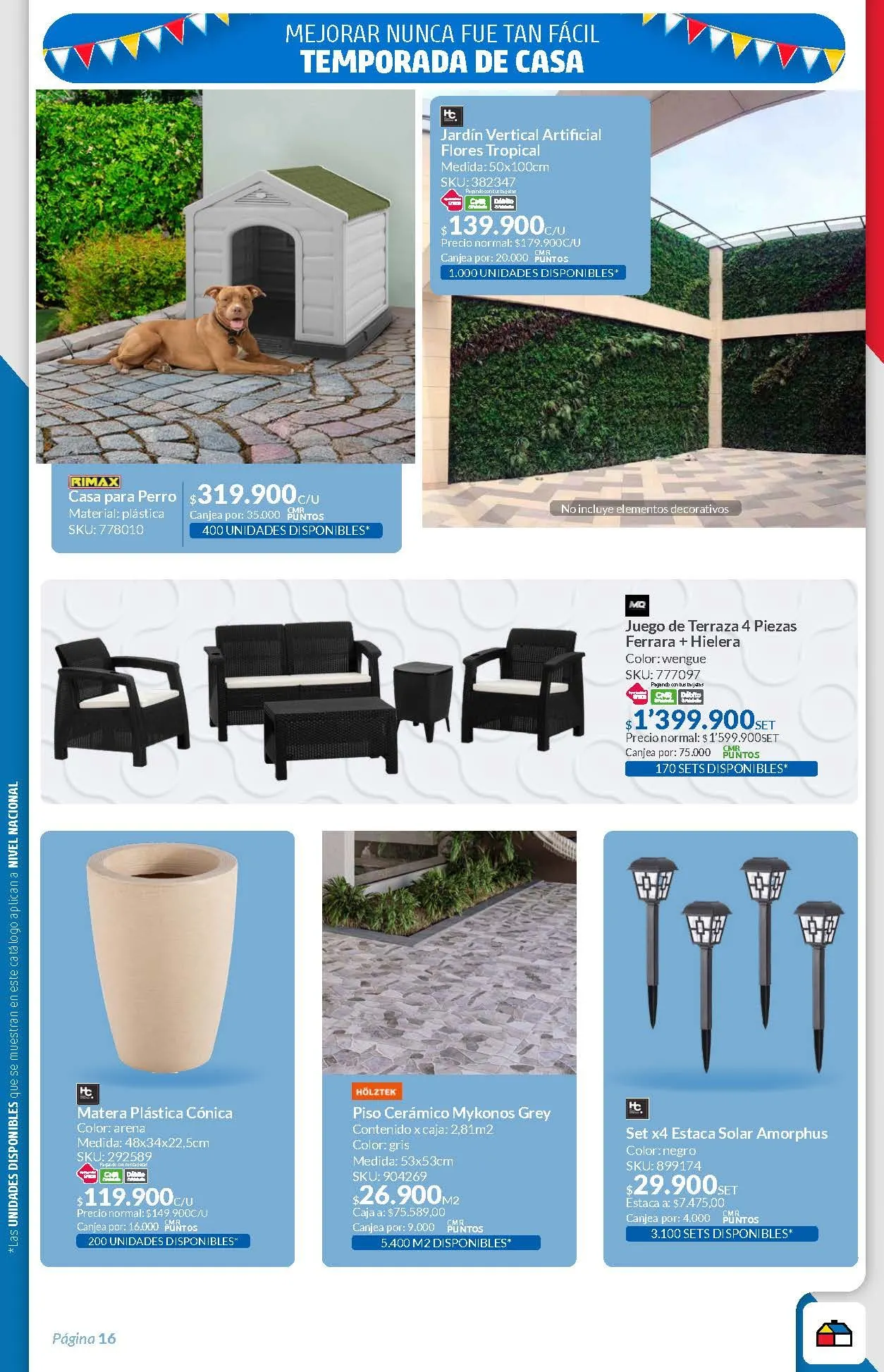 Catalogo de Homecenter Ofertas semanales 18 de marzo al 2 de abril 2025 - Pag 16