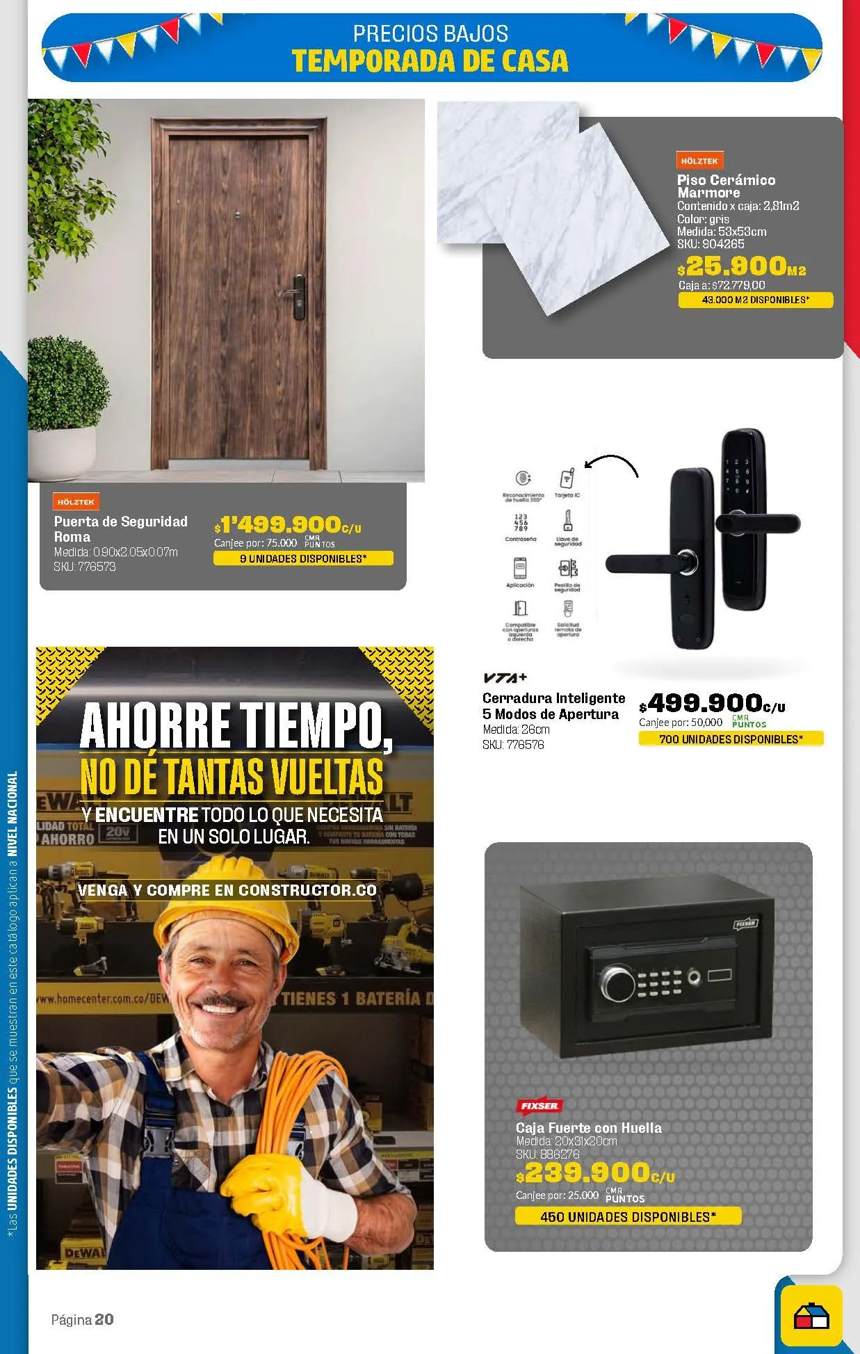 Catalogo de Homecenter Ofertas semanales 18 de marzo al 2 de abril 2025 - Pag 20