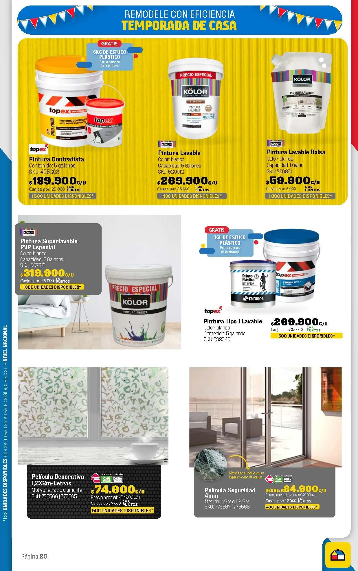 Catalogo de Homecenter Ofertas semanales 18 de marzo al 2 de abril 2025 - Pag 25