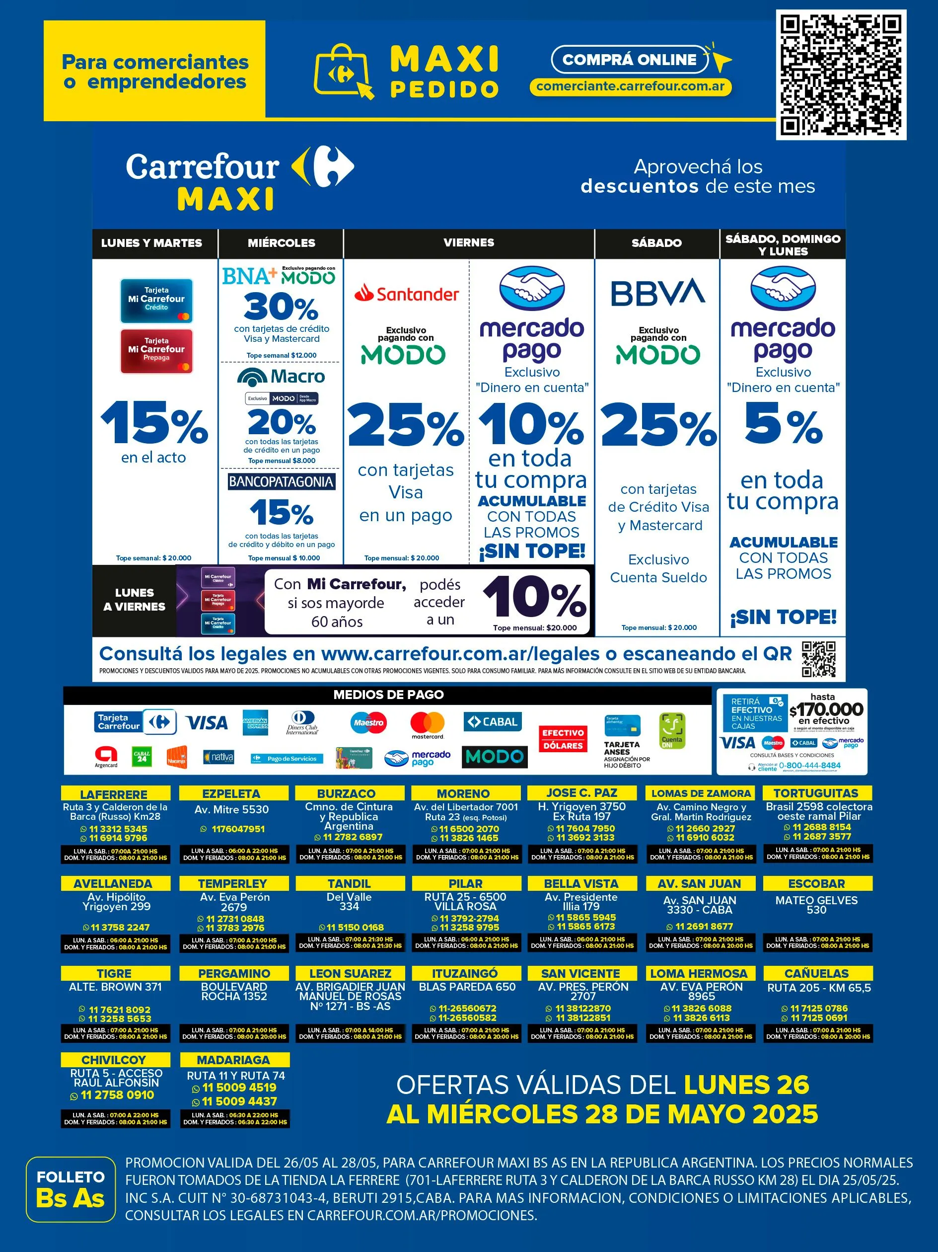 Ofertas de Ofertas Carrefour Maxi 26 de mayo al 28 de mayo 2025 - Página 26 del catálogo