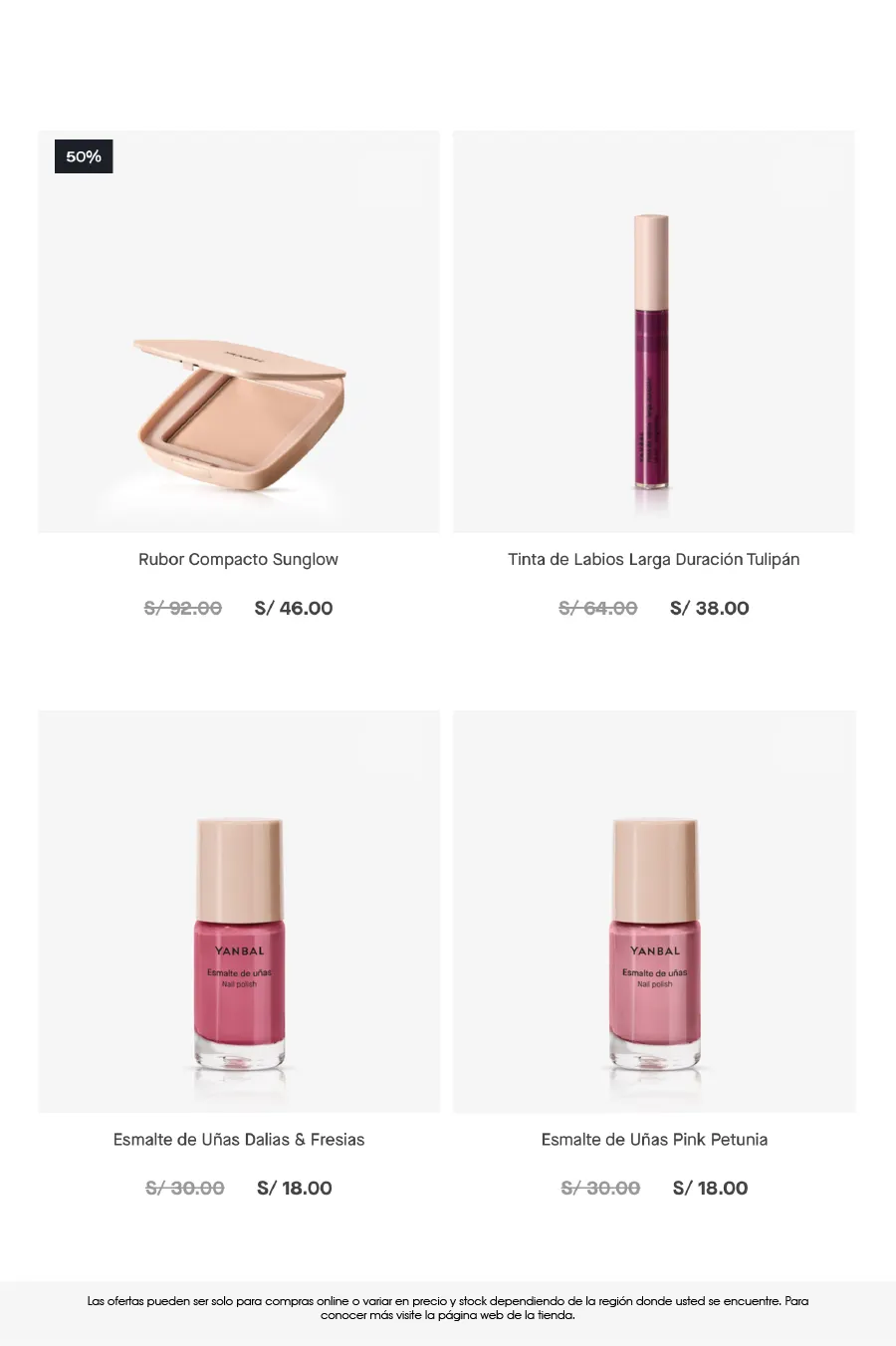 Catalogo de Yanbal Grandes ofertas 23 de mayo al 6 de junio 2025 - Pag 4