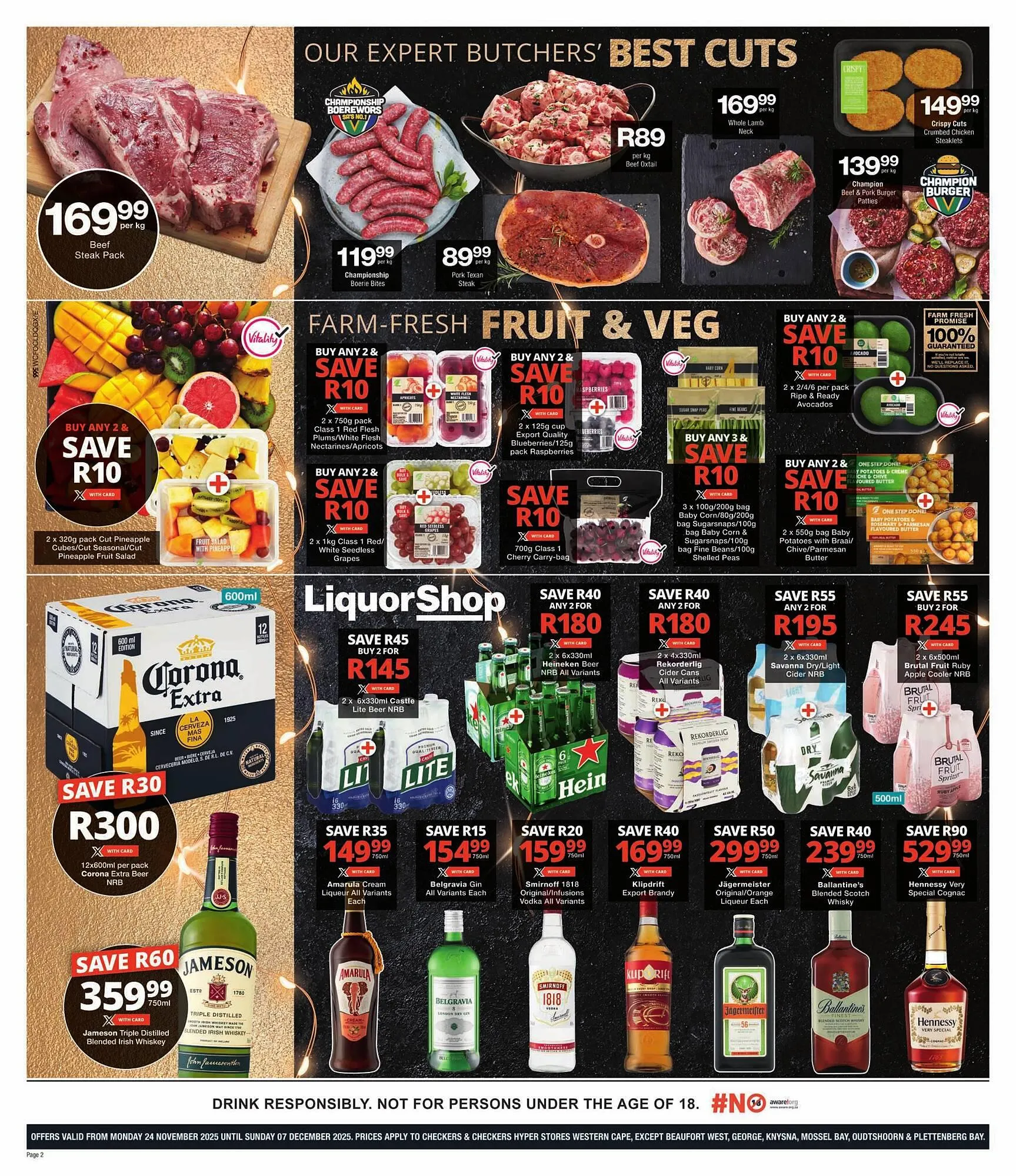 Checkers catalogue from 24 November to 7 December 2025 - Catalogue Page 2