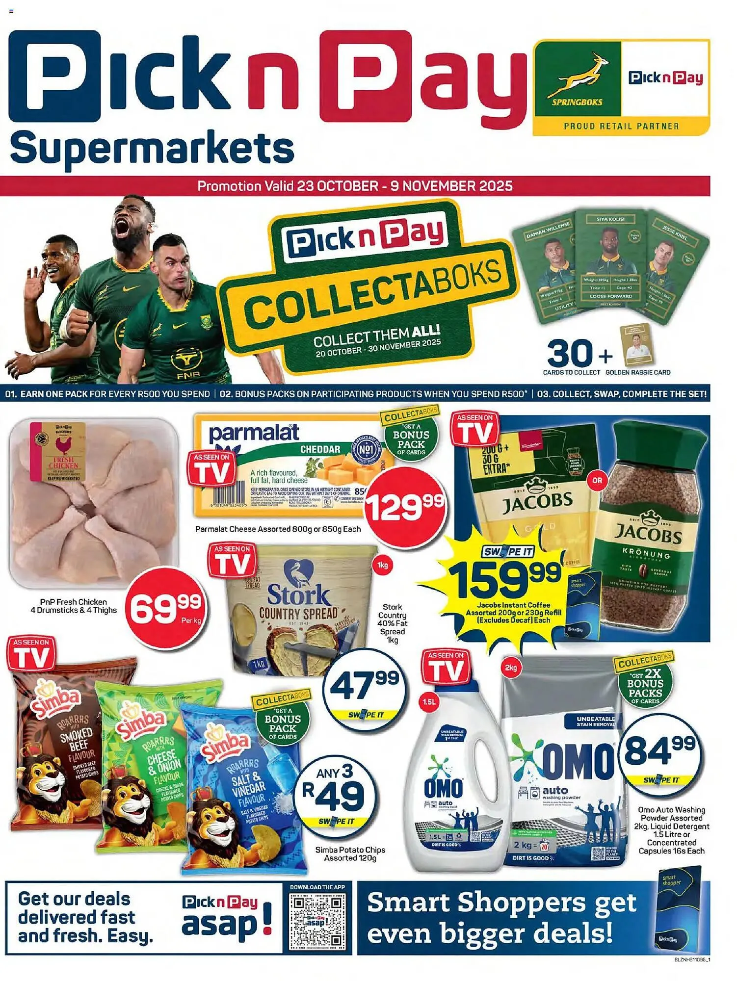 Pick n Pay catalogue from 23 October to 9 November 2025 - Catalogue Page 1