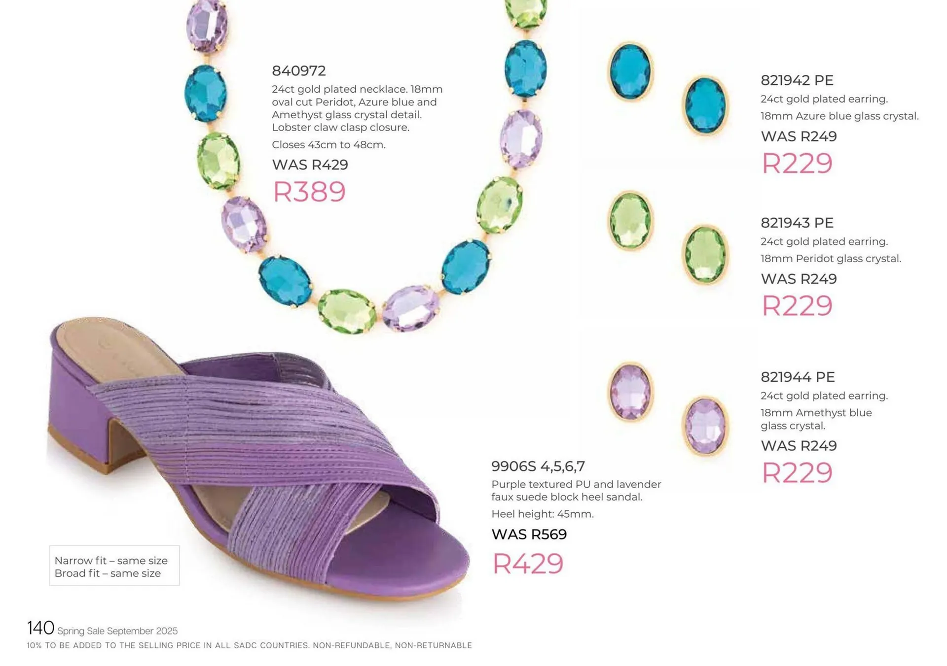 Honey Fashion Accessories catalogue from 3 September to 30 September 2025 - Catalogue Page 142