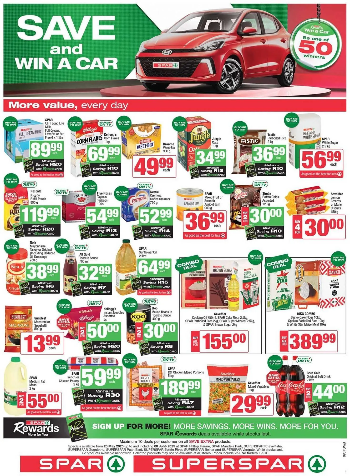 Spar catalogue from 20 May to 8 June 2025 - Catalogue Page 1