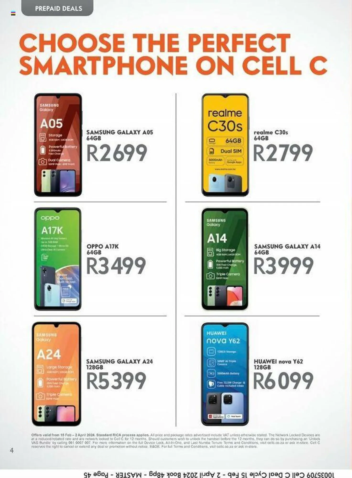Cell C catalogue from 15 February to 2 April 2024 - Catalogue Page 44