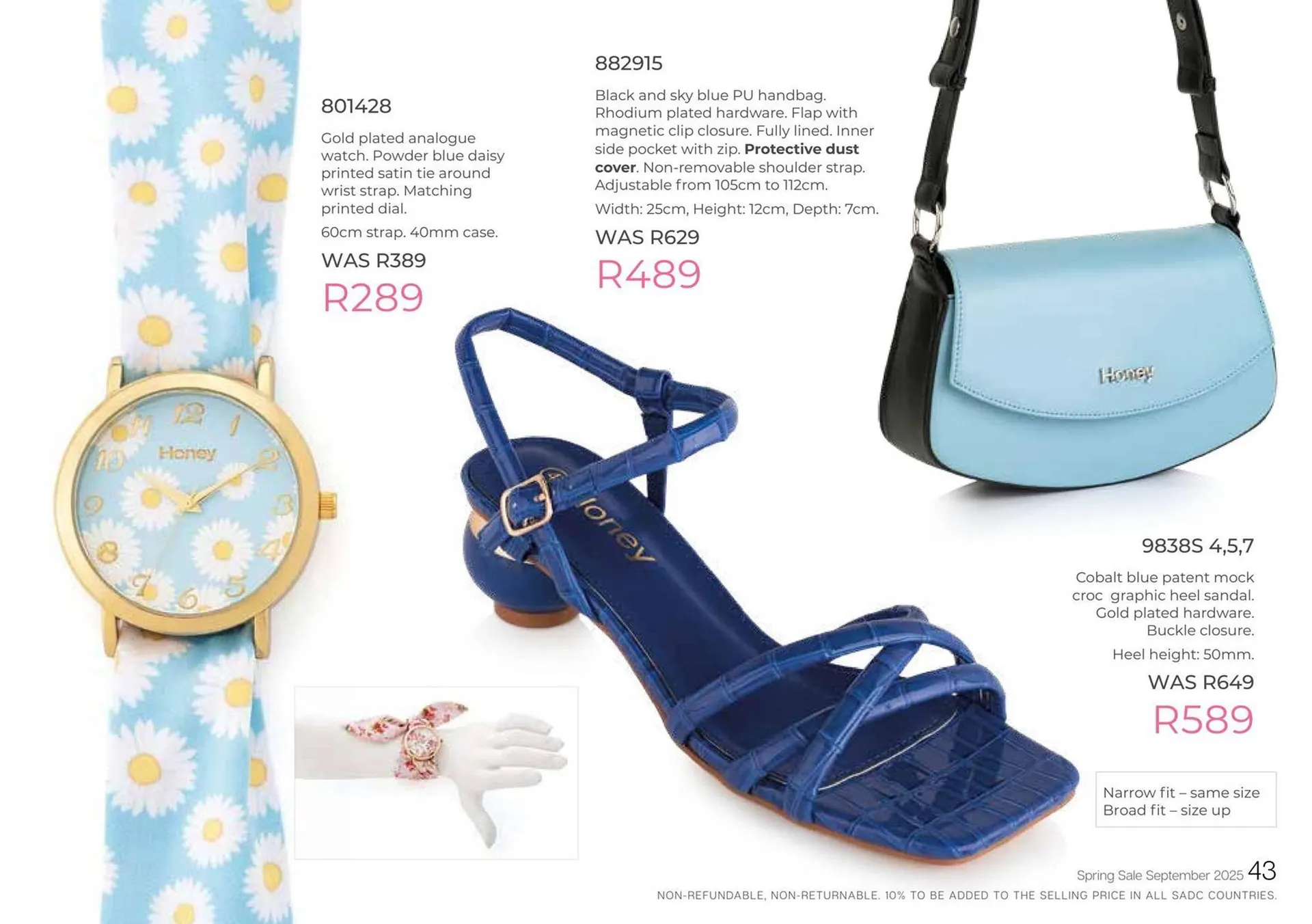 Honey Fashion Accessories catalogue from 3 September to 30 September 2025 - Catalogue Page 45
