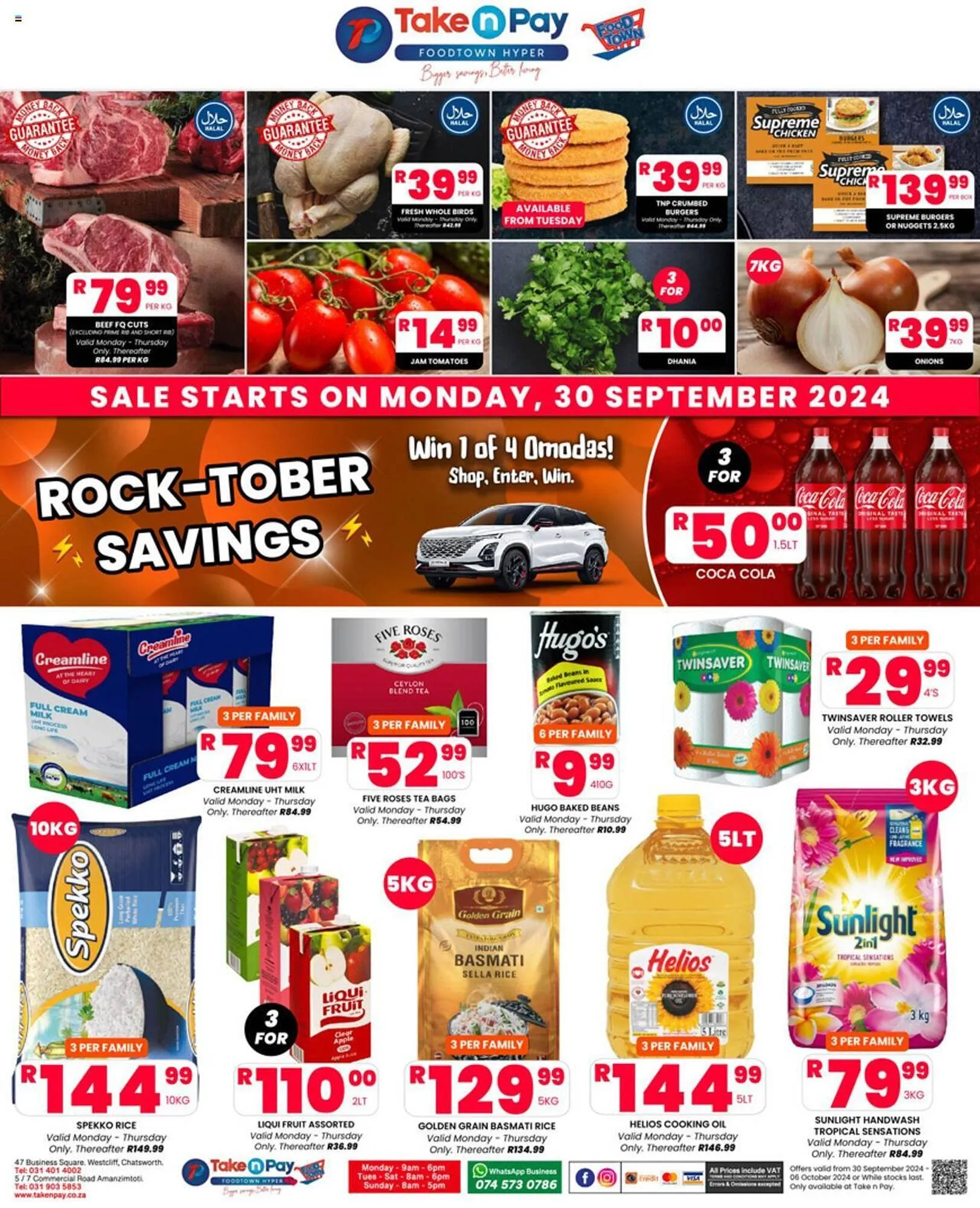 Take 'n Pay catalogue from 30 September to 6 October 2024 - Catalogue Page 1