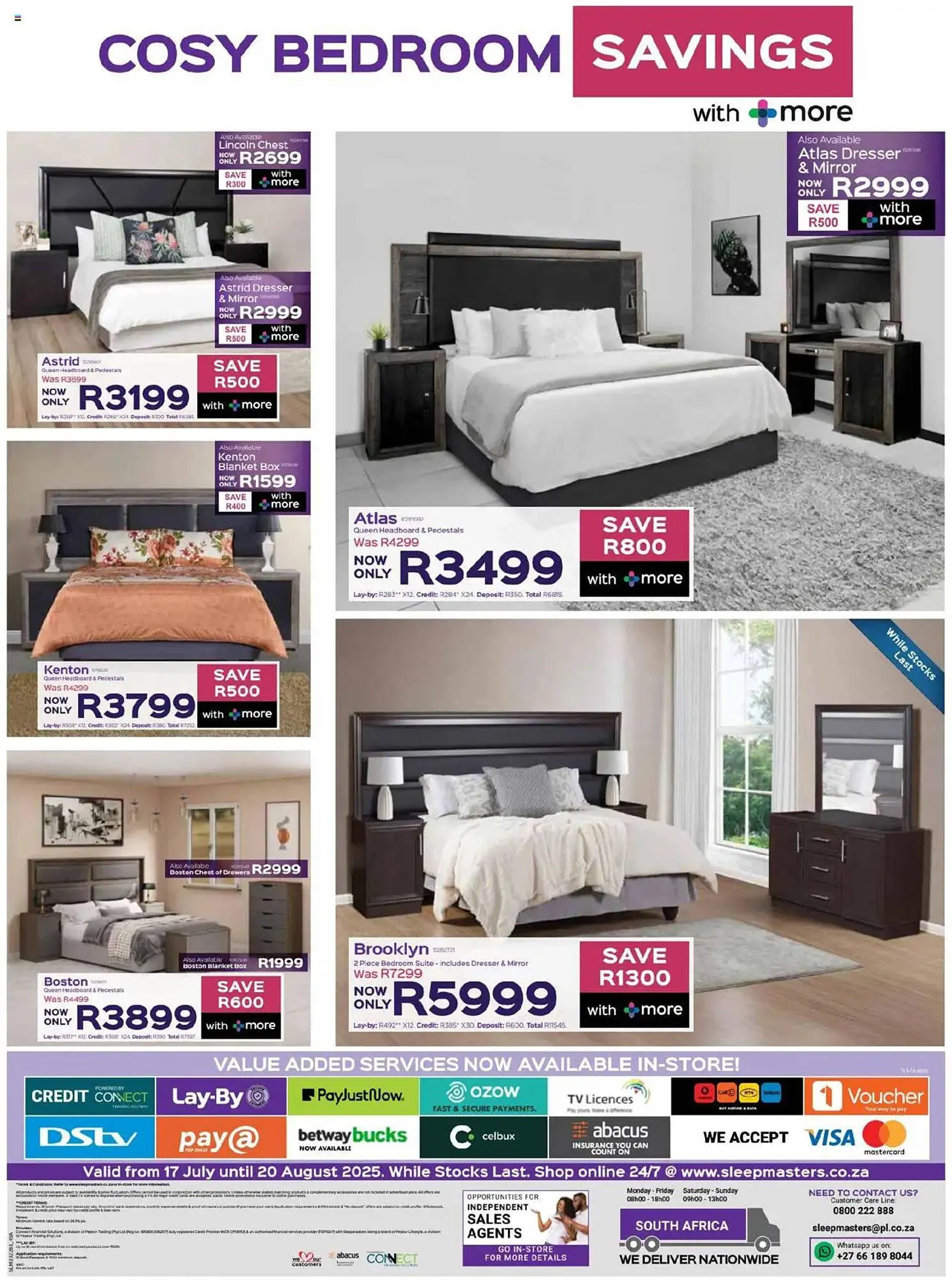 Sleepmasters catalogue from 17 July to 20 August 2025 - Catalogue Page 12