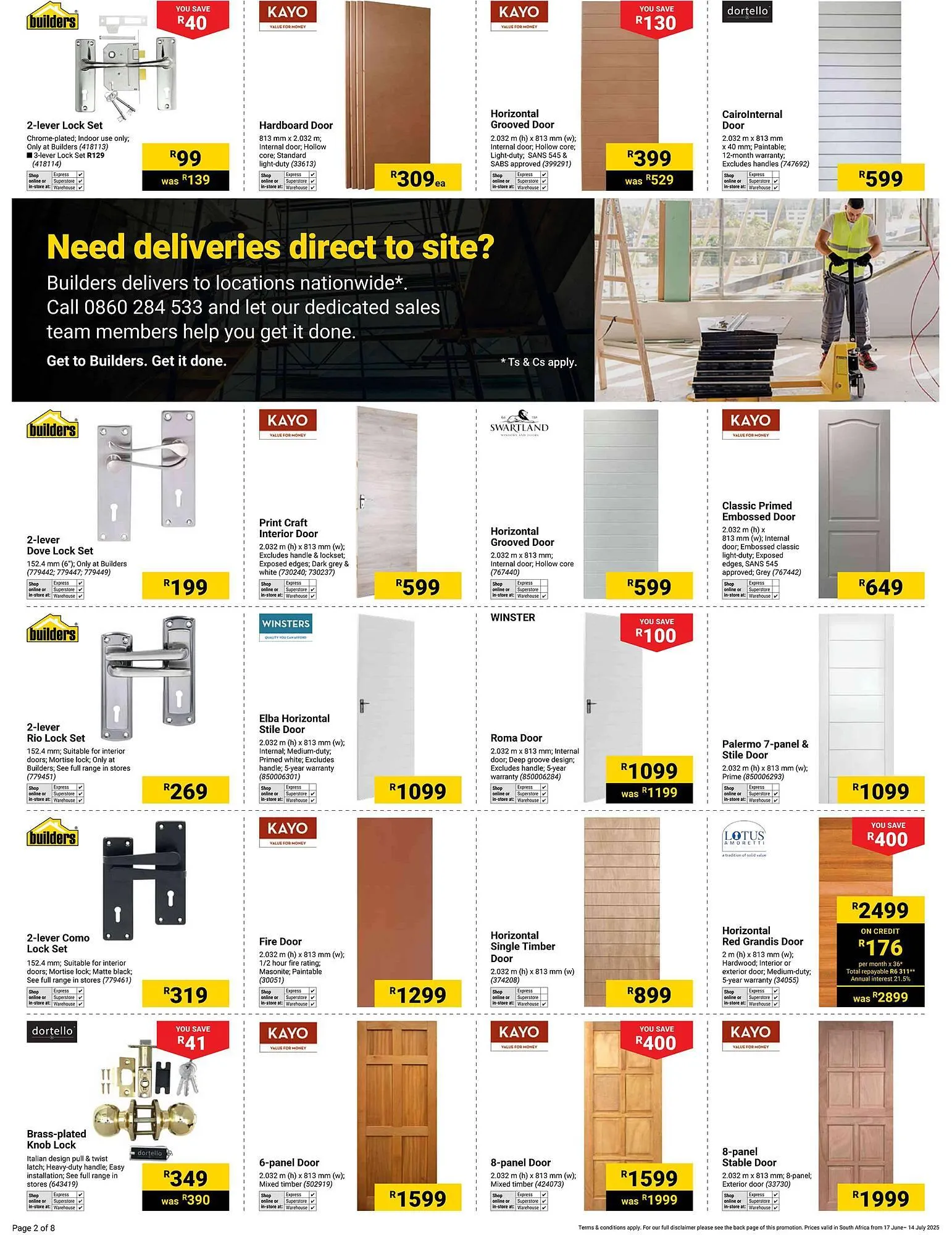 Builders Warehouse catalogue from 17 June to 14 July 2025 - Catalogue Page 2