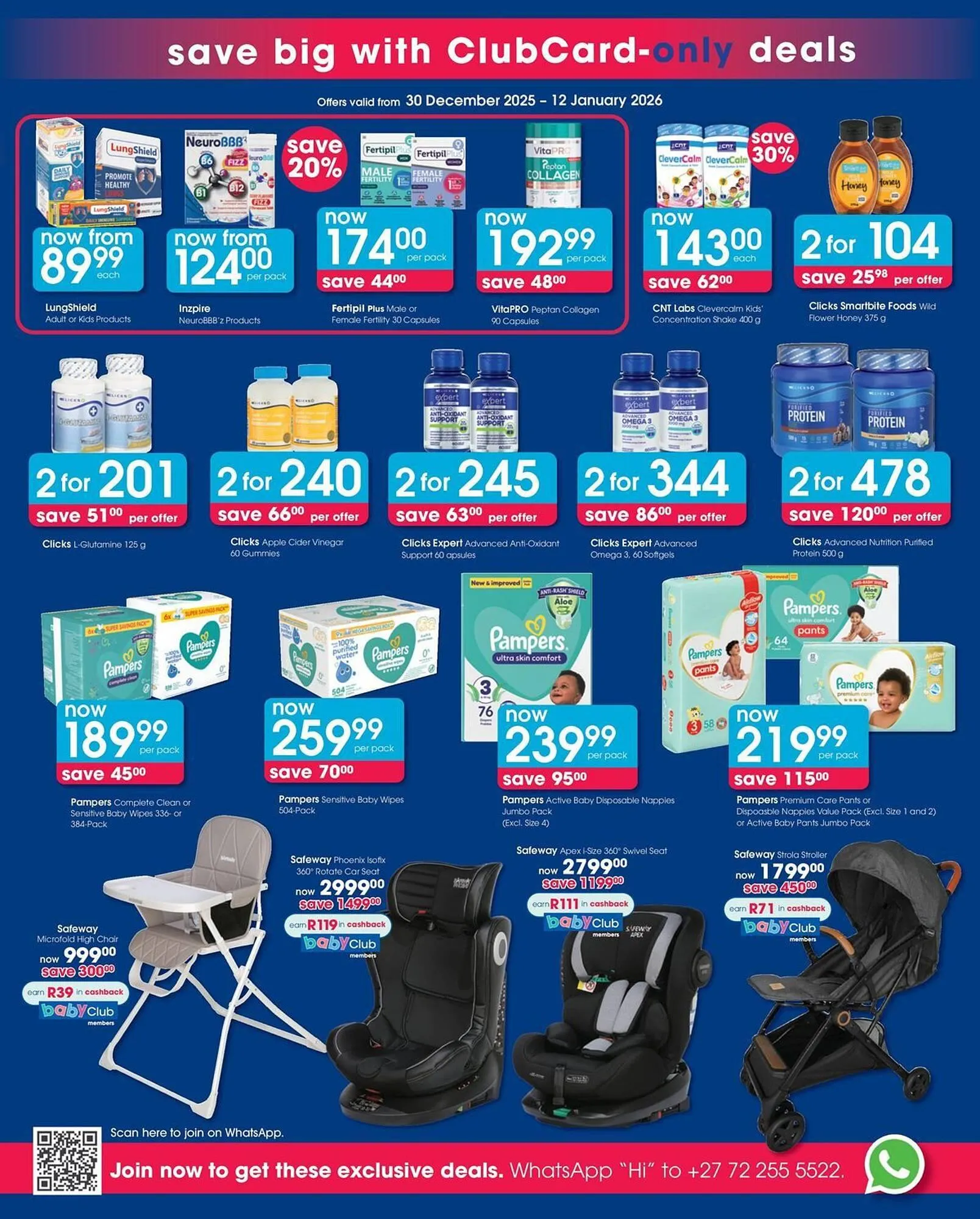 Clicks catalogue from 30 December to 12 January 2026 - Catalogue Page 47