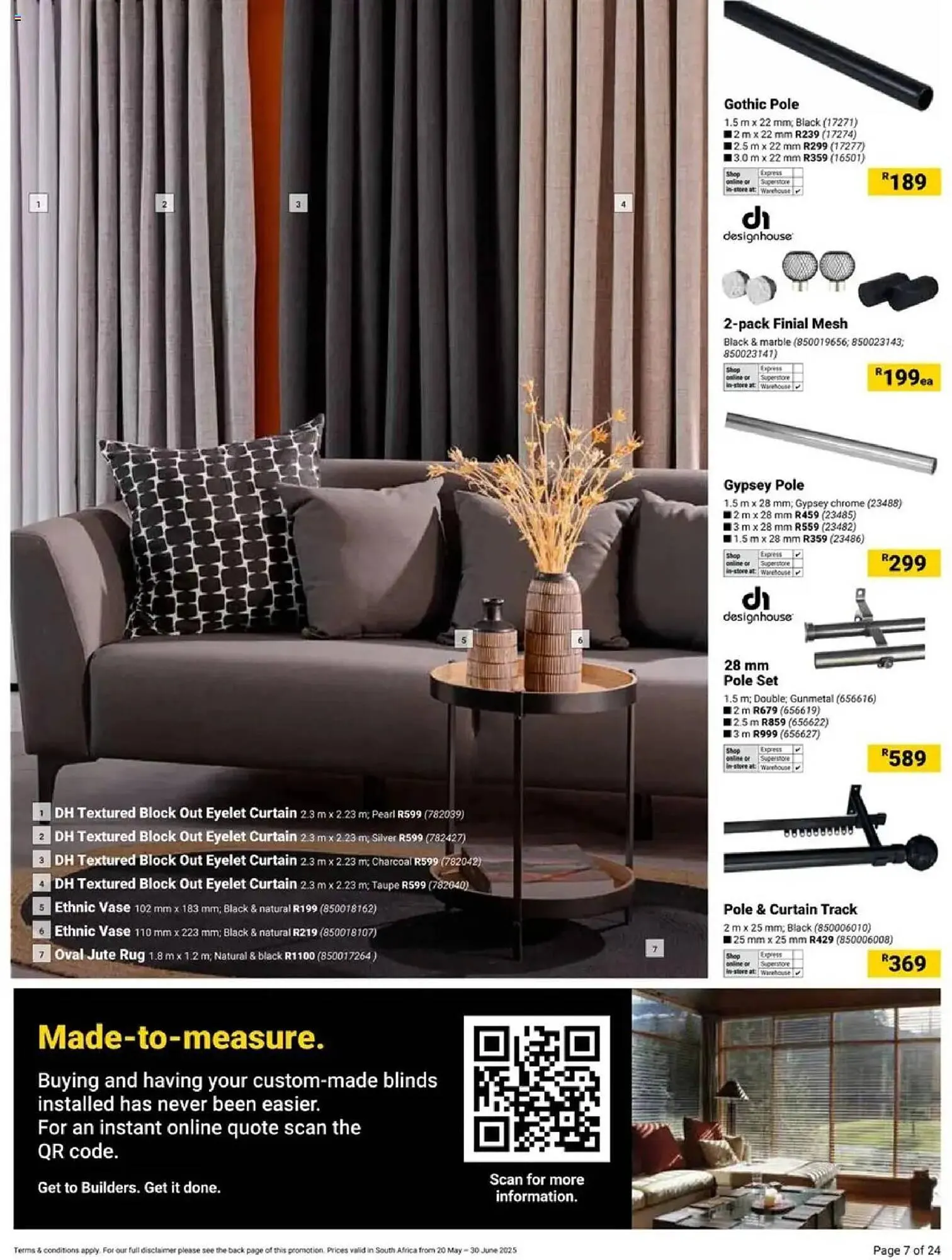 Builders Warehouse catalogue from 20 May to 30 June 2025 - Catalogue Page 7