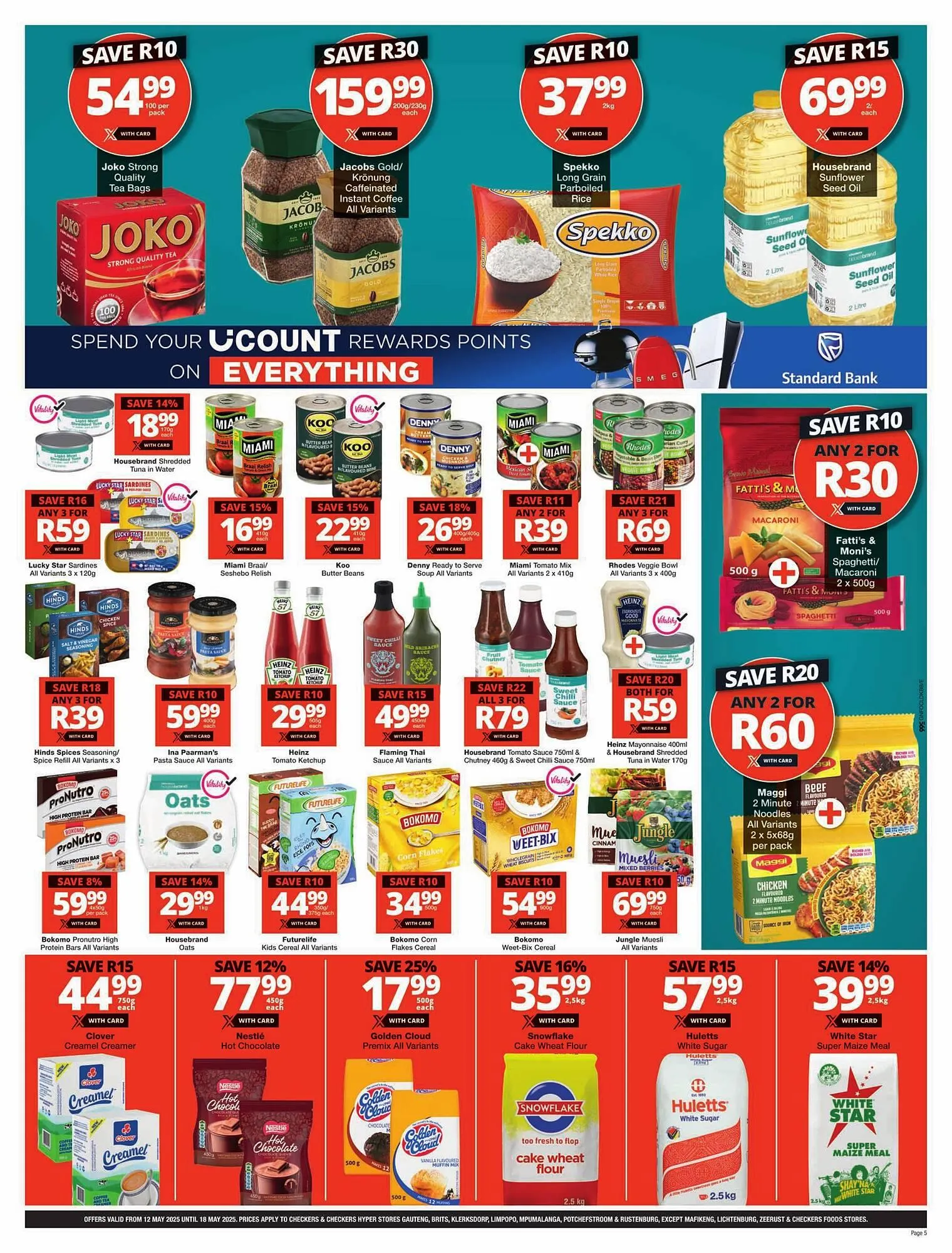 Checkers catalogue from 12 May to 18 May 2025 - Catalogue Page 5