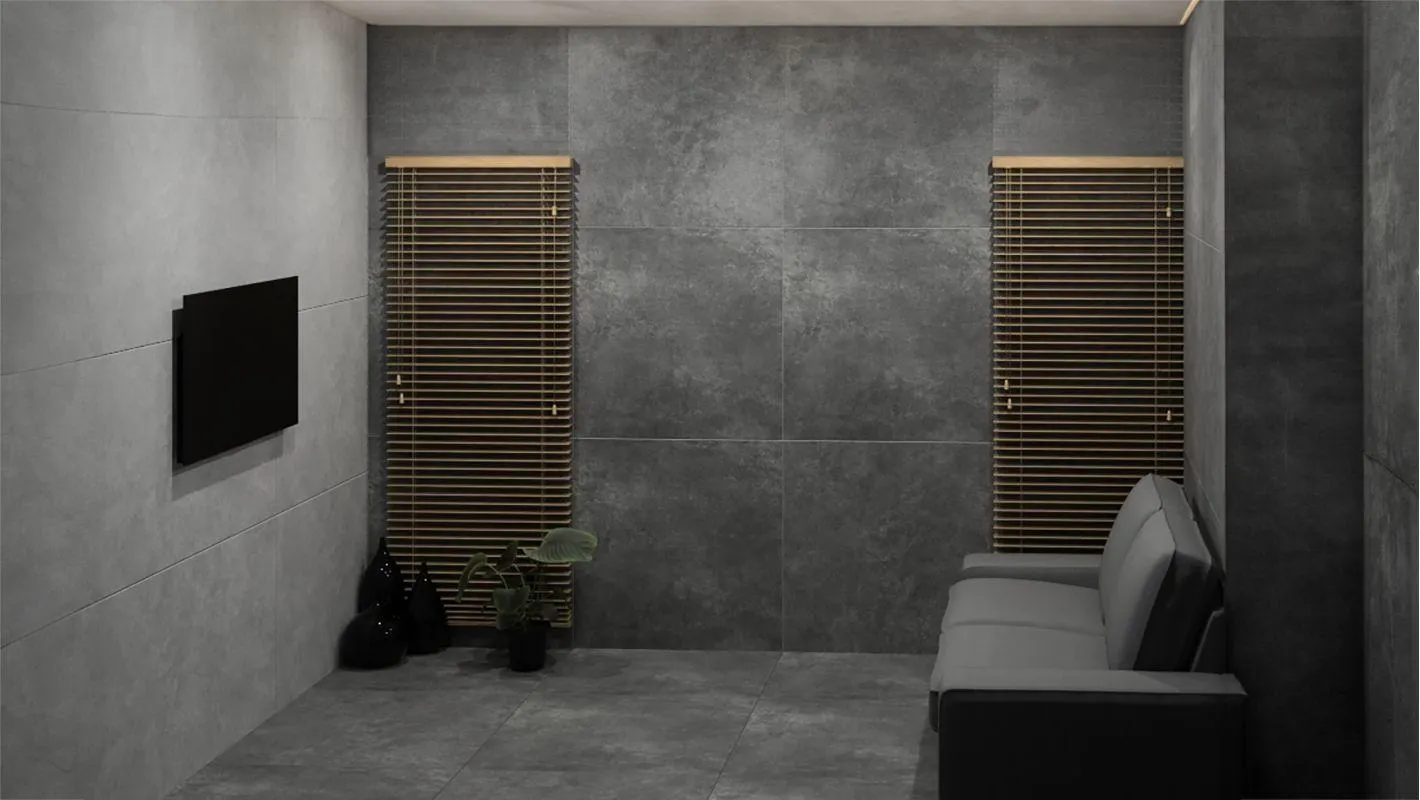 Rebel Grey Rectified Matt Glazed Porcelain Tile 900 x 900mm