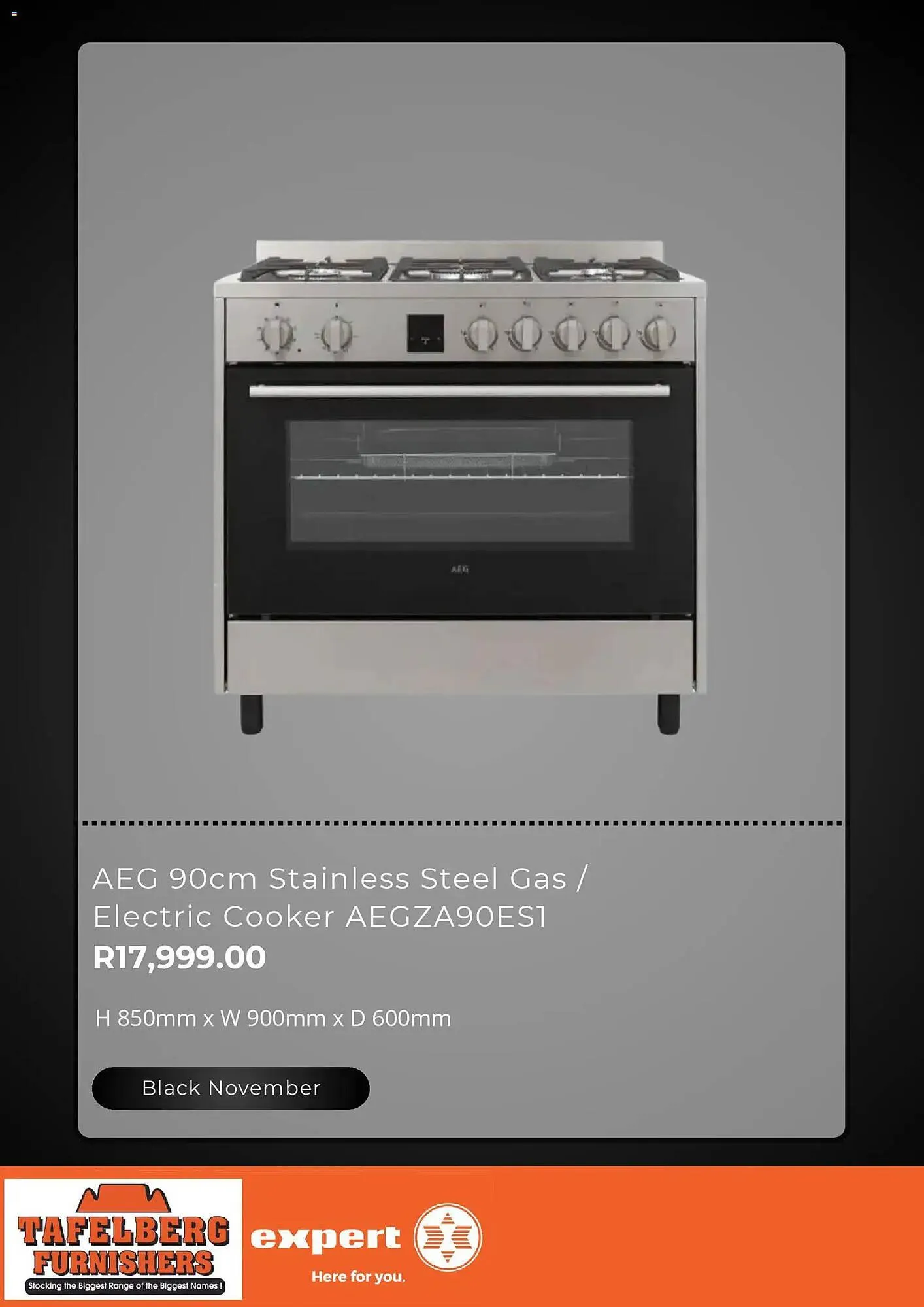 Tafelberg Furnishers catalogue from 24 October to 2 December 2025 - Catalogue Page 2