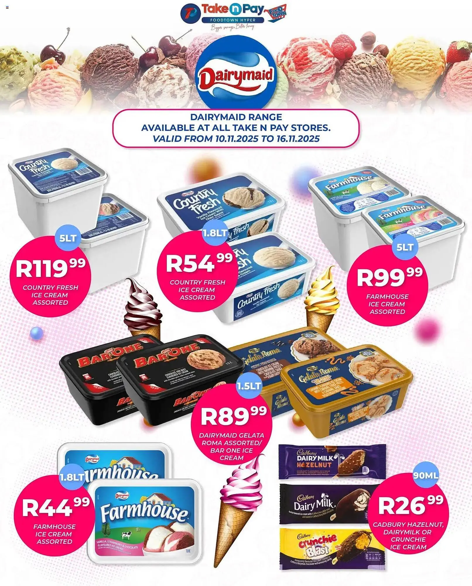 Take 'n Pay catalogue from 10 November to 16 November 2025 - Catalogue Page 1