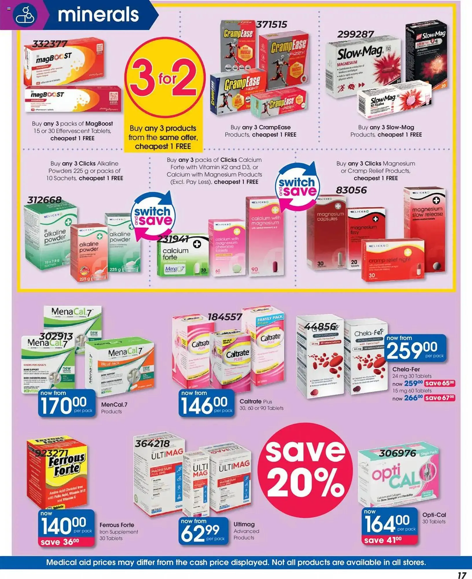 Clicks catalogue from 21 August to 22 September 2025 - Catalogue Page 17