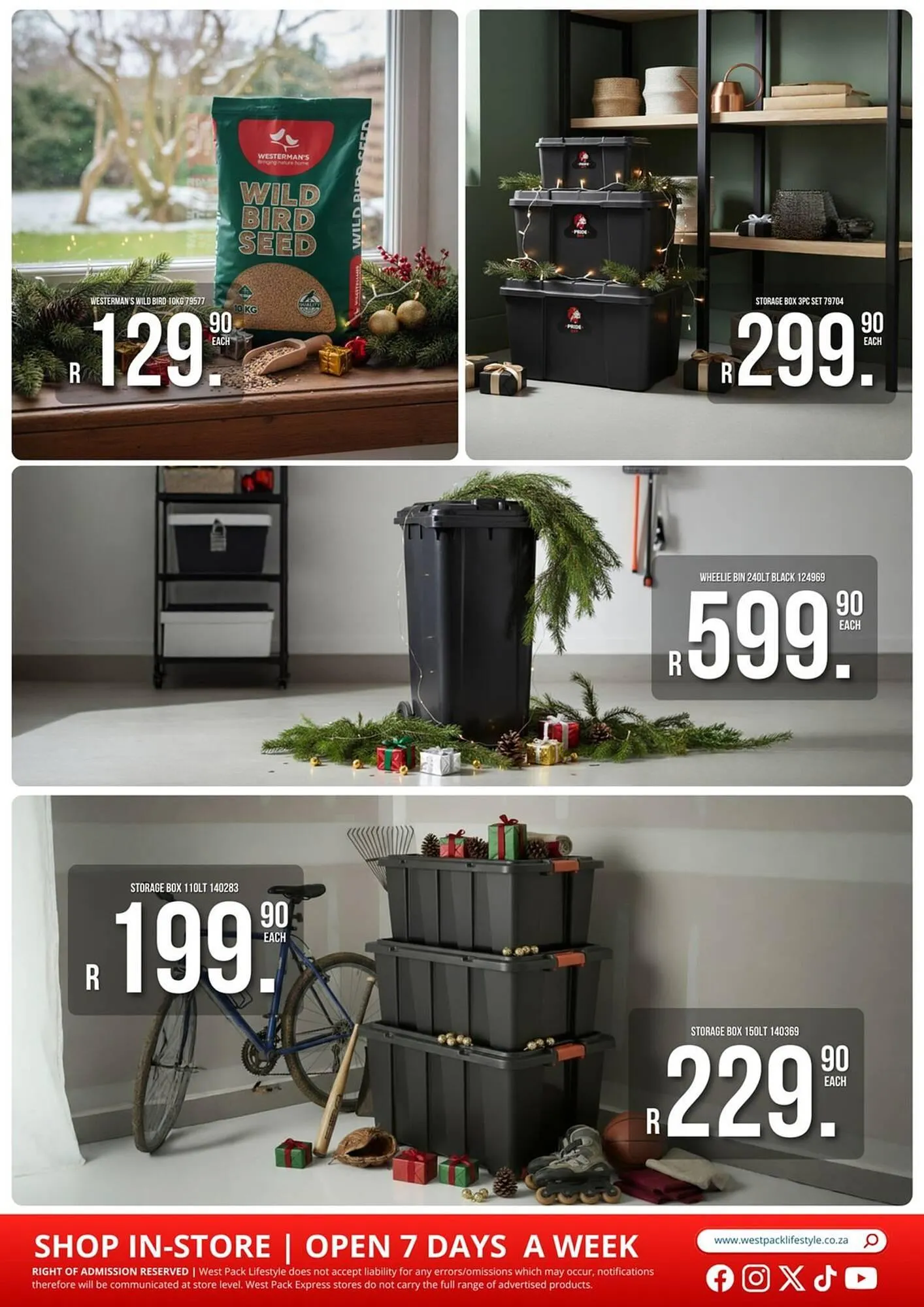 West Pack Lifestyle catalogue from 24 November to 18 January 2026 - Catalogue Page 7